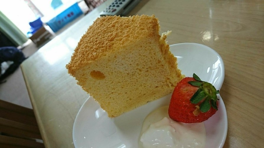 シフォンケーキの画像