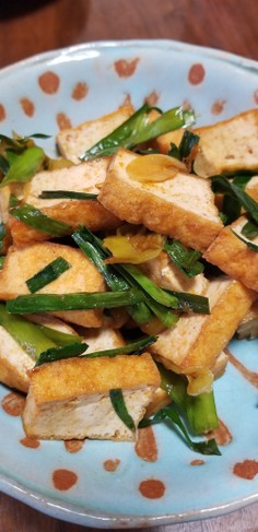 暑さに負けるな!!厚揚げのキムチ炒め