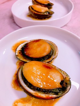 トコブシのバター醤油焼き