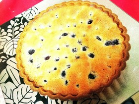 生地5分!簡単 ブルーベリーのタルト♪