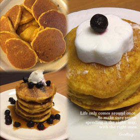 キャロット米粉パンケーキ