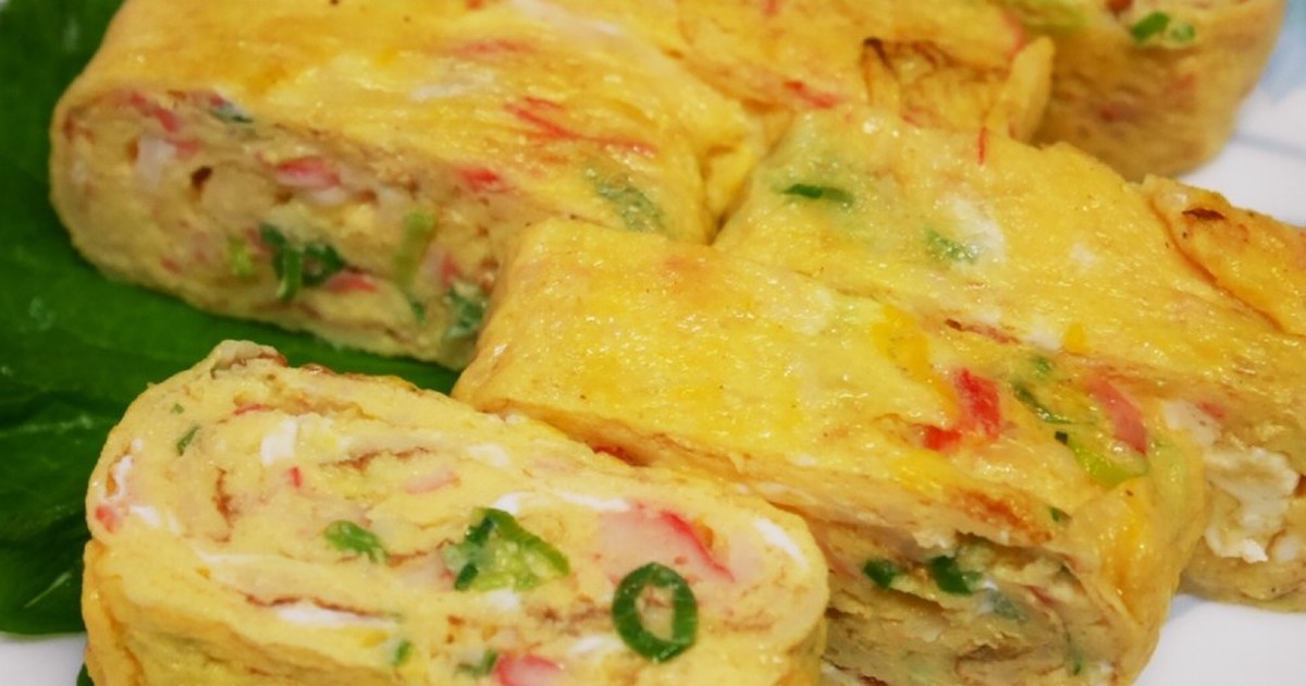 お出汁たっぷり カニカマとネギの卵焼き レシピ 作り方 By なななな Mama クックパッド 簡単おいしいみんなのレシピが355万品