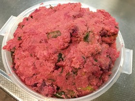 ビーツとおからの炊いたん