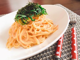 ■濃厚たらこパスタ■