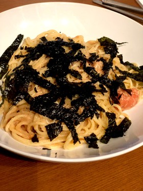 簡単明太子パスタ