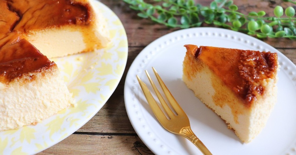簡単 材料４つ プリンチーズケーキ レシピ 作り方 By 3姉妹母ちゃんmin クックパッド 簡単おいしいみんなのレシピが350万品