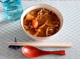 あまりの肉じゃがでカレーうどん!