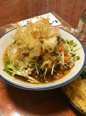 冷たいけんちんそば