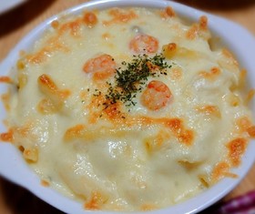 簡単なのにお店の味!シーフードグラタン♡