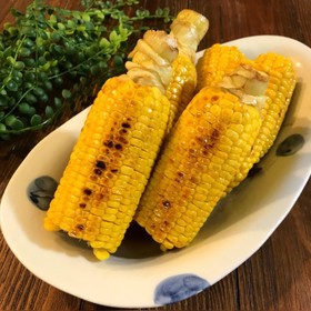 やみつき♡甘辛バター醤油焼きとうもろこし