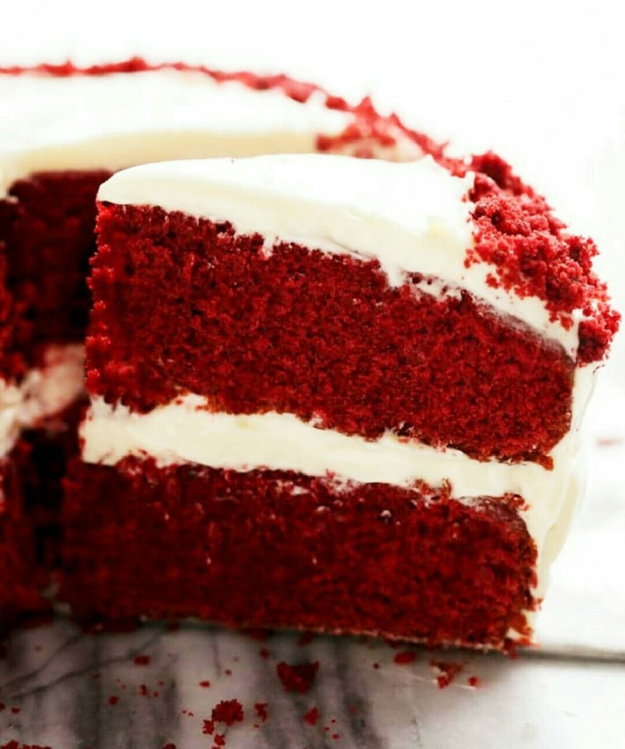 赤いチョコレートケーキ♪レッドベルベット