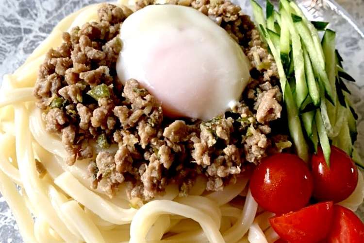 冷やし肉味噌うどん レシピ 作り方 By Ecopeco クックパッド 簡単おいしいみんなのレシピが360万品