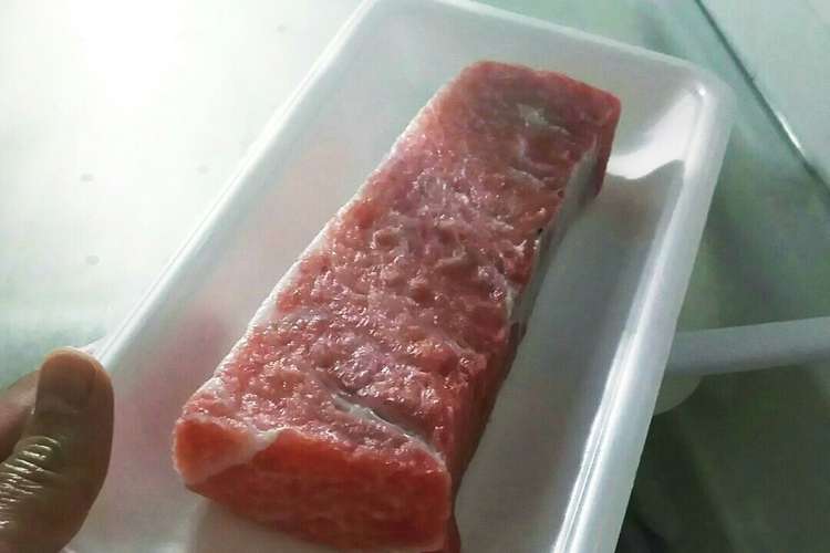 冷凍マグロ切り身の解凍方法 レシピ 作り方 By 植ちゃん嫁 クックパッド 簡単おいしいみんなのレシピが352万品