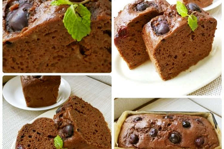 ふんわり米粉のチョコバナナケーキ レシピ 作り方 By なおみん簡単ヘルシー クックパッド