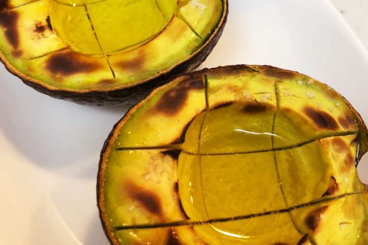 固いアボカド救済 グリルアボカド レシピ 作り方 By Hannah クックパッド