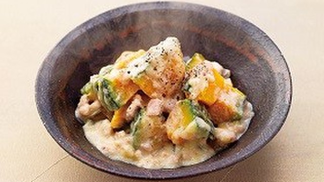 かぼちゃのそぼろチーズ煮 レシピ 作り方 By 茅乃舎 クックパッド 簡単おいしいみんなのレシピが360万品