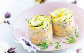 ズッキーニのおめかしサラダ