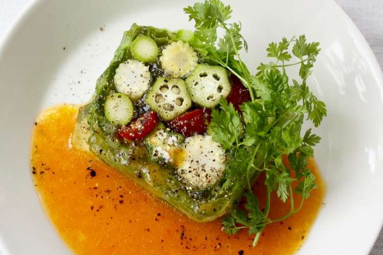 おもてなし料理 野菜のテリーヌ レシピ 作り方 By Mieuxkanon クックパッド 簡単おいしいみんなのレシピが356万品