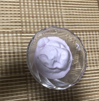 赤紫蘇メレンゲアイスの写真