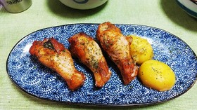 手羽元のスパイシーグリル