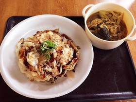 ズボラレシピ!キャベツ丸ごとお好み焼き風