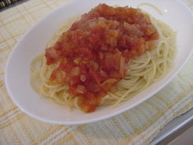 簡単に手早く!自家製トマトソース★