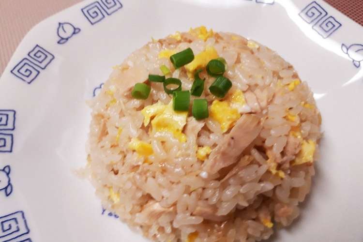 焦がしネギの 炊き込みツナチャーハン レシピ 作り方 By まるんくん クックパッド