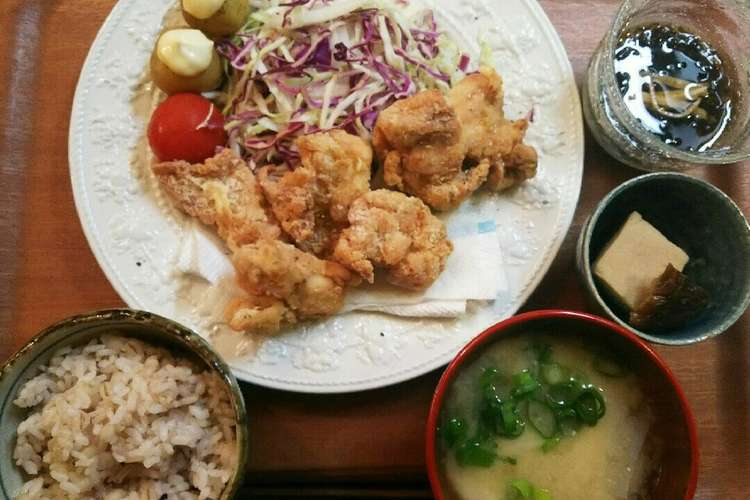 夕飯 7 18 唐揚げ レシピ 作り方 By Msgnb1 クックパッド