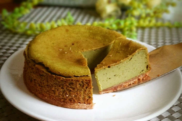 実は超簡単 抹茶のベイクドチーズケーキ レシピ 作り方 By Inyako クックパッド 簡単おいしいみんなのレシピが356万品