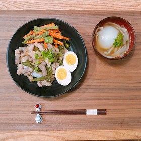 豚ロースで簡単なんちゃってルーローハン
