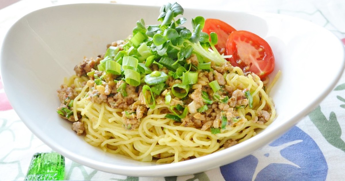 汁 なし 坦々麺 レシピ 人気