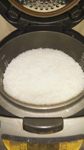 給水させずブレンド米でも美味しいご飯