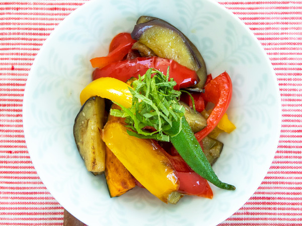 夏野菜の揚げ浸し