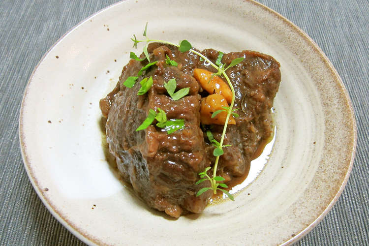 本格 牛ホホ肉のビーフシチュー 特選男の料理