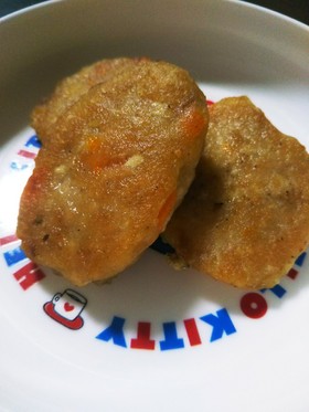 手づかみ食べに♪ツナと豆腐のナゲット