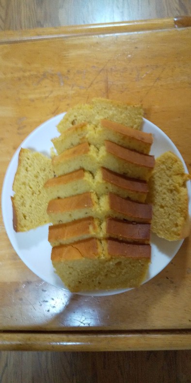 低糖質 プレーンパウンドケーキの写真