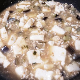 柚子胡椒で!和風麻婆茄子豆腐