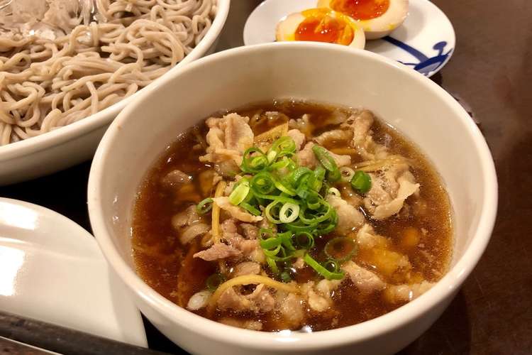 豚バラ肉とたっぷり生姜のつけ蕎麦 レシピ 作り方 By Aiken クックパッド 簡単おいしいみんなのレシピが354万品