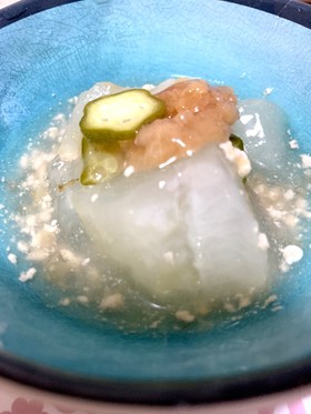 暑い夏にぴったり☆冬瓜のそぼろ梅煮☆