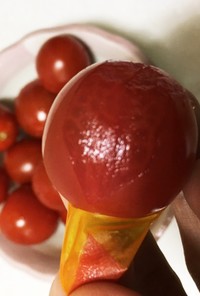 電子レンジで簡単なプチトマトの皮むき