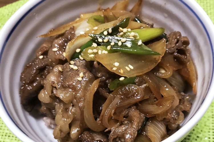 関西風すき焼き丼 レシピ 作り方 By クックypr6uy クックパッド