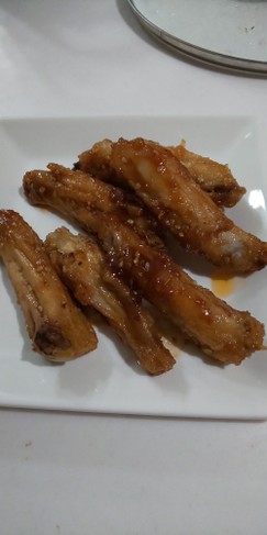 鶏手羽中の甘辛ダレ覚書