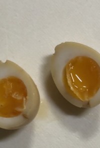 うずらの卵で 味玉とか煮玉子 ゆーやつ