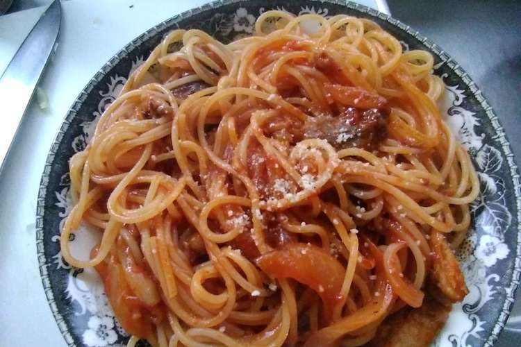 失敗なし イワシのトマトパスタ レシピ 作り方 By 元ほっしー クックパッド 簡単おいしいみんなのレシピが355万品