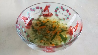 離乳食☆基本のシンプル野菜スープ♪の写真