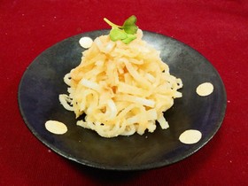 大根のたらこバター炒め