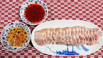 茹でサムギョプサル(三枚肉)☆ポッサムの写真