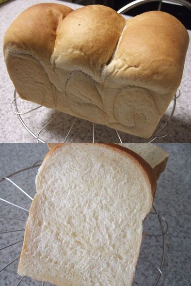ふわふわリッチな食パンの写真