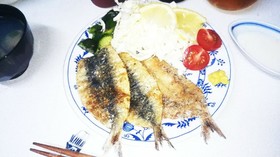 無油鯵フライ(血管ダイエット1391)
