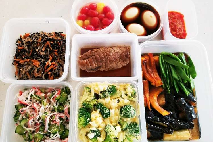 つくりおき 8 夏野菜中心で レシピ 作り方 By Jmtr315 クックパッド 簡単おいしいみんなのレシピが352万品